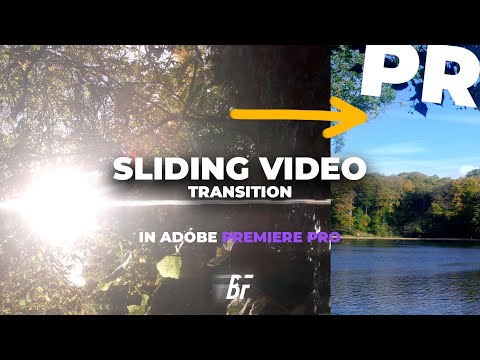 Sliding Video Transition in Adobe Premiere Pro (2 Minute Tutorial)