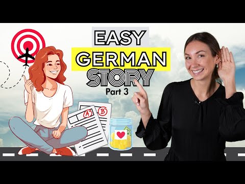 Easy German Story for Absolute Beginners | COMPREHENSIBLE GERMAN INPUT (Annas Story Part 3)