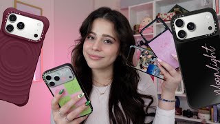 CASETiFY iPhone 17 Pro Max Cases! *customizing my own cases for the holidays!!*📱🤍✨