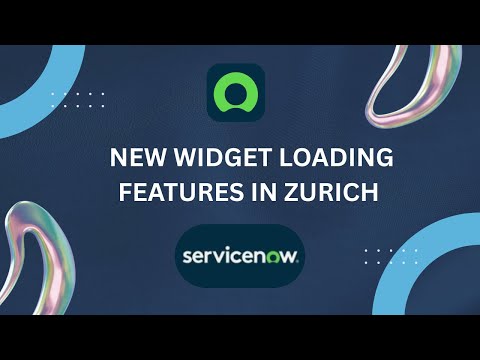 Control Widget Loading and Improve Portal Performance