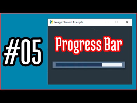 Python PySimpleGUI - Progress bar - Tabs and more Tutorial #05