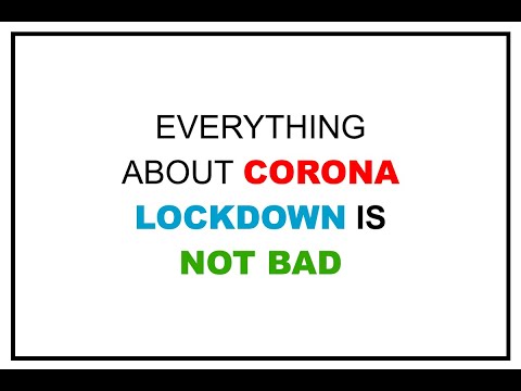 Good Things about Corona Virus - 1 Minute Stay motivated in Corona Virus Era.