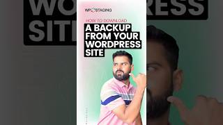 Download Your WordPress Backup in 60 Seconds! 💾 #wordpress #wpstaging