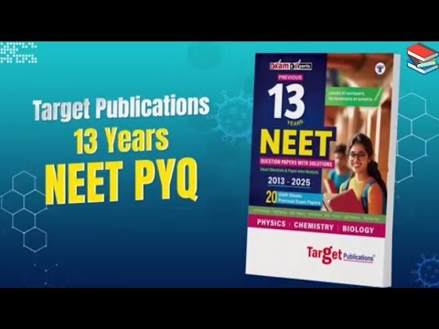 NEET 13 Years PYQ Book 📖 || Best Book for NEET 2026 || Target publications Book 📚 Review 