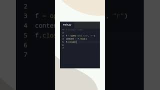 46.File Handling(open) #pythonprogramming #code  #exam #coding #codeflow #programming  #python #code