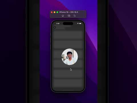 React native threads app profile picture animation reanimated 4 #reactnative  #mobileappdevelopment