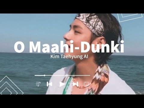 O Maahi❤️(Dunki) Taehyung AI cover 💜#bts #music #taehyung #aicover