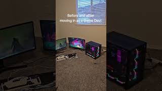 All moved in! loving the dev setup! #indiedev ##unrealengine #gamedev