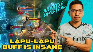 New Triple Buff Lapu Lapu | Lapu-Lapu Gameplay | MLBB