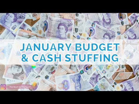 My First Cash Stuffing | January Budgeting & Cash Stuffing | £720 |
