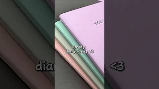 Things to write in your diary ♡