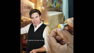 You think he got tipped? 🫣🍽️ #skit #funny #comedy #waiter #foodservice #skits