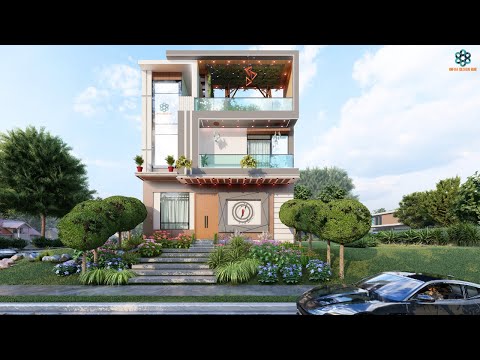 House Elevation Design | Modern House Design | 3D Elevation of House | Home Exterior |InfraDesignHub