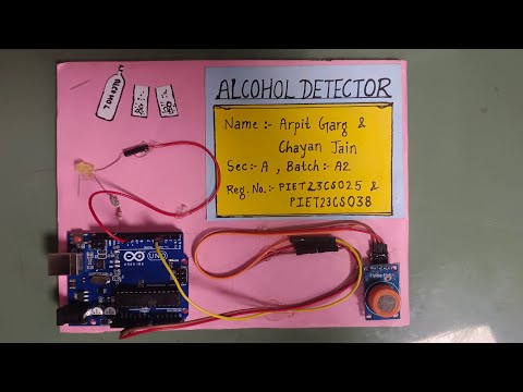 Alcohol Detector || NSP_Project || Idea lab 💡 #aicte  #alcoholdetox #arduino