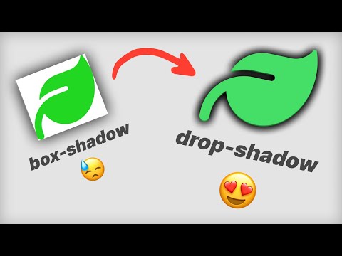 2 different ways to create a shadow in CSS? box-shadow vs drop-shadow