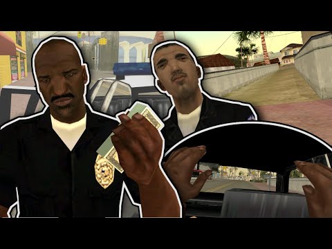 GTA San Andreas - First person mode cutscene [Intro / In the Beginning]