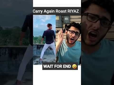@CarryMinati roasted riyaz 😂😂#shorts #youtubeshorts #carryislive #carryminati #shortsfeed
