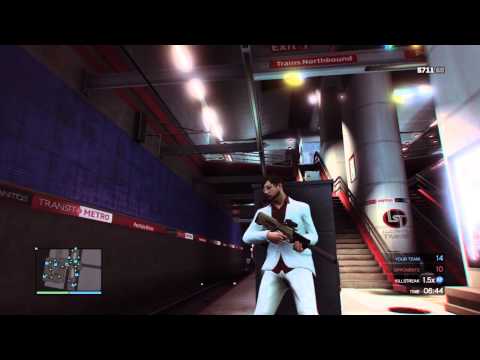 Grand Theft Auto Online - Custom subway map [Team Deathmacth]