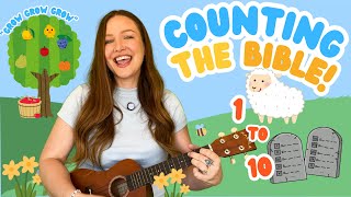 Counting the Bible, 1-10 for Toddlers| Number Recognition, Early Literacy, and Worship!