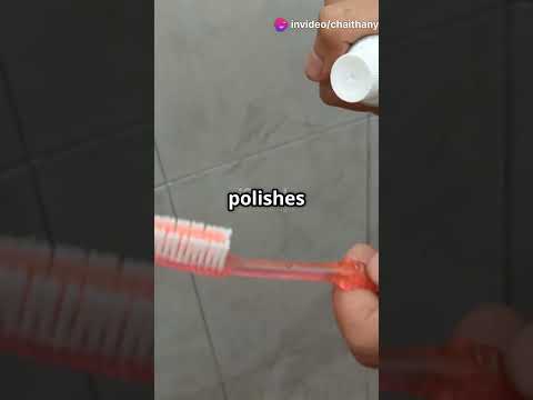 Not just for teeth — this toothpaste trick is genius!#ToothpasteHack #CleaningTips #DIYHacks
