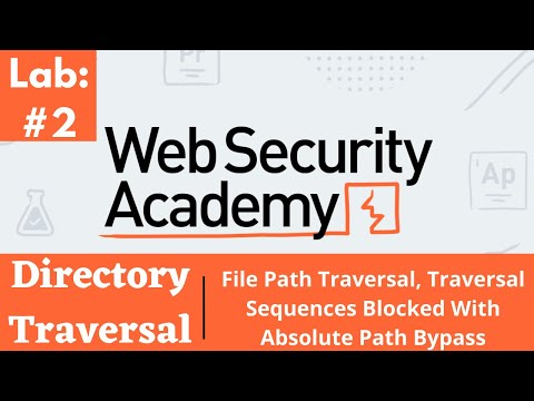 File Path Traversal, Traversal Sequences Blocked With Absolute Path Bypass (Audio)