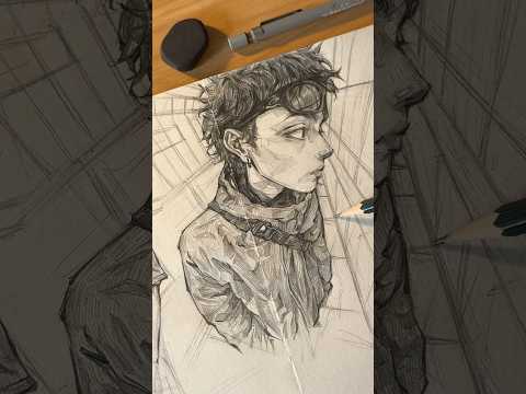 did a little sketching today with this sketchbook from temu ✍️  #dailysketches #sketchart #draw