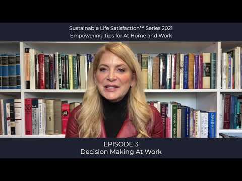 Decision Making At Work - 2021 SLS Series Episode 3