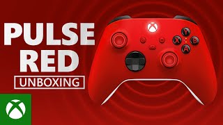 Unboxing Xbox Pulse Red Wireless Controller – Xbox Series X|S