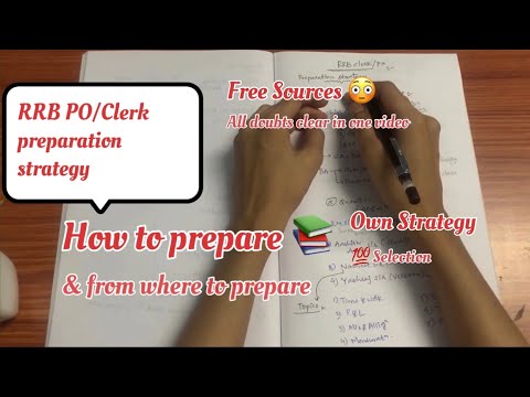 RRB PO/Clerk 💯Free Sources😳 to Score 80/80 |Honest & Own Strategy For HardworkingAspirants#rrb#exam