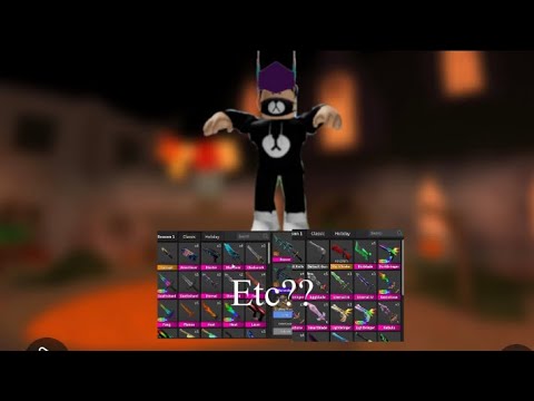 My Inventory showcase mm2