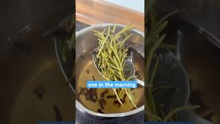 The benefits of drinking clove rosemary tea #ChefRicardoCooking