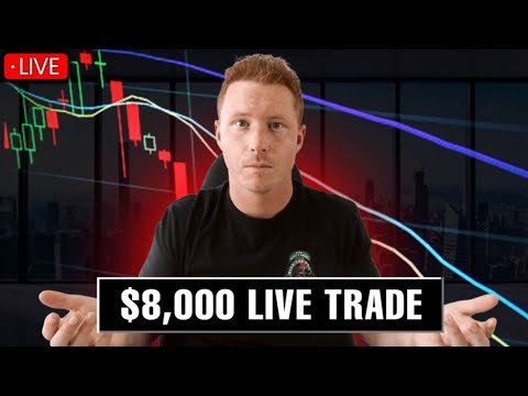 Raw LIVE $8,000 Trade (EXACT A+ SETUP REVEALED)