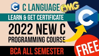 C Language Tutorial For Beginners In Hindi  Full Course With Certificate by NSDC @ManojDey