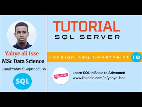 SQL SERVER PART10(FOREIGN KEY CONSTRAINT)