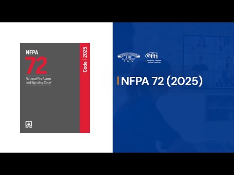 NFPA 72 Training – 2025 Fire Alarm and Signaling Code Updates, Cybersecurity, Detection Rules