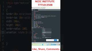 Loading | CSS Downloading | HTML CSS | Animation | Transform | Rotate |