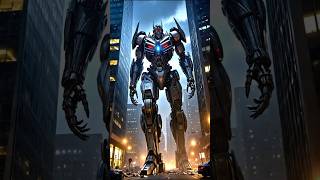 A giant monster robot getting attacked by rockets #giantrobot #robotfuture #robotfighting