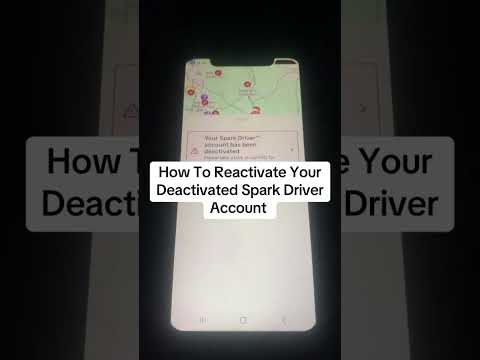 How To Reactivate Your Spark Driver Account (Step-By-Step Guide) #sparkdriver #walmartspark