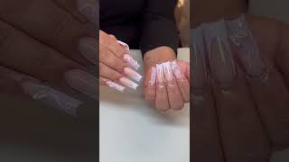 BIRTHDAY NAILS 🎂🩷 #instagramnails #nailtech #nailinspo #shortsvideo