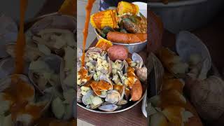 YUMMY SEAFOOD LOVER 🦀🦀#seafood #delicious #bhfyp #dinner #homemade #healthyfood #lunch