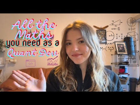 How I Use Maths Every Day as a Quant Developer (everything you need to know!!) 🧮👩🏼‍💻📚