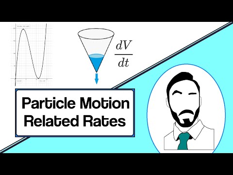 Calculus: A Review of Particle Motion and Related Rates (worksheet included!)
