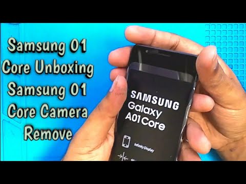 Samsung A01 Core Unboxing | Samsung A01 Core Disassembly & Camera Remove | Tech Support