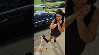 I bought her iPhone 13 for $100 🔥🤣 #fyp #resell #reselling #iphone #phoneflipping #meetup