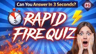 Can You Beat the Timer? | Think Fast
