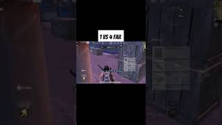1 Vs 4 Fail BGMI Gameplay #bgmiindia #evilgaming #gaming #bgmilite #bgmi #1vs4 #1v4 #gameplay
