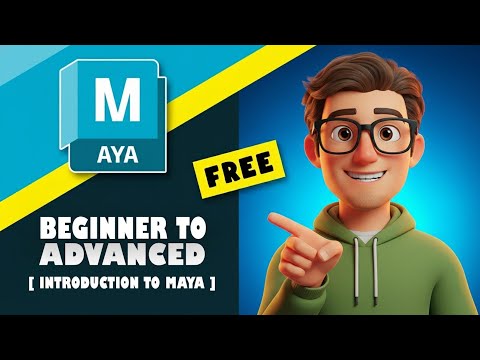 Autodesk Maya 3D Course | Introduction | Beginner to Advanced | #maya #mayatutorial
