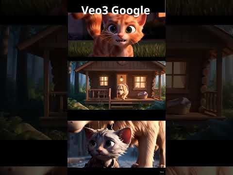 Veo3 Google | Dog Saves Cat – Cat Returns the Favor