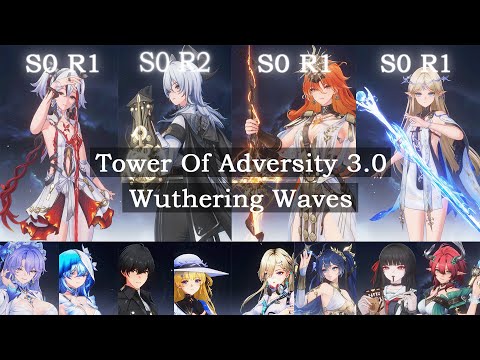 TOA Wuwa 3.0 Tune Break | S0R1 Camellya |  S0R2 Zani / S0R1 Augusta | S0R1 Cartethyia