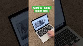 5 ways to reduce screen time (fixed re-upload😅) #digitalminimalism #screentime #minimalist